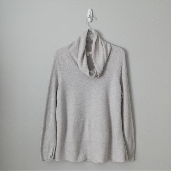 Eileen Fisher organic Cowl light sweater - Picture 6 of 13